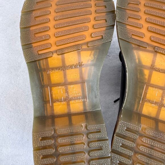 Dr. Martens 1461 Black Smooth Leather Lace Up Oxfords Classic Grunge  preppy 8 - Picture 8 of 11